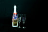 Color Chenging Champagne Glass "Hanabi" Pair Set(cold)