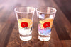 Color Chengeng  Glasses "Fujisan" Pair Set(cold)