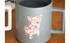 Color Chenging Mug Cup "Chihuahua"  Gray (Warm)